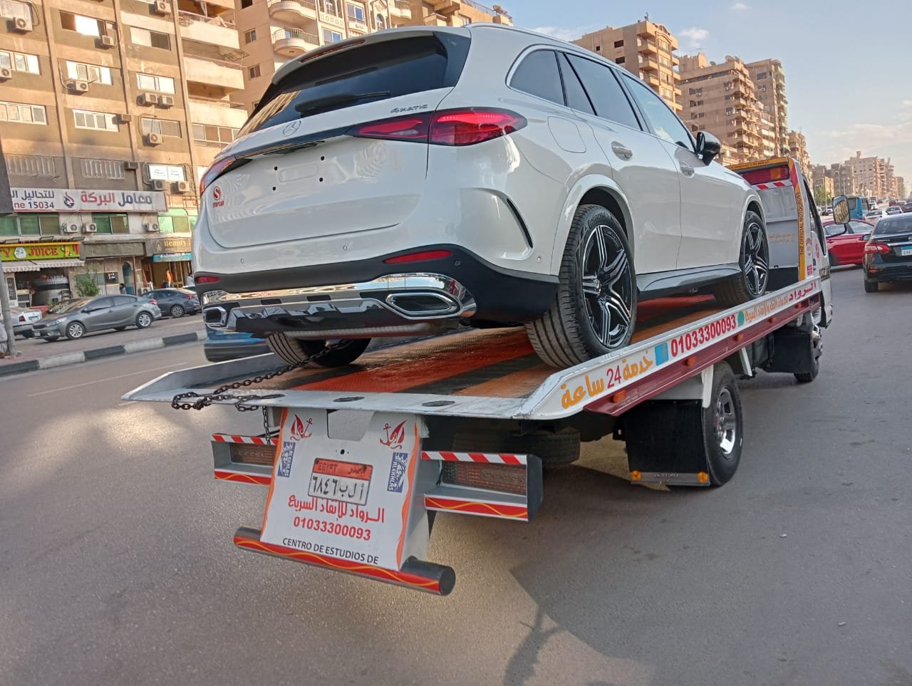 ونش انقاذ في التجمع