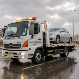ونش انقاذ في عزبة النخل