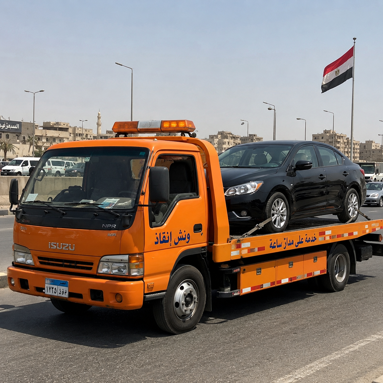 ونش انقاذ طريق مصر اسكندرية الصحراوي